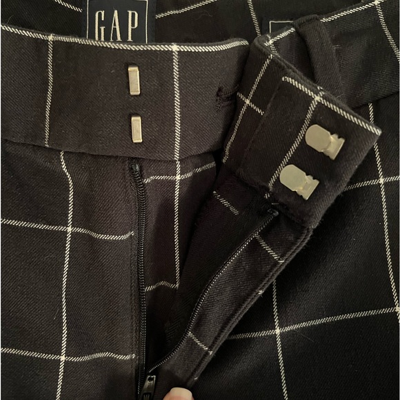 Gap black and white dress pants women’s size 6 - Picture 4 of 6